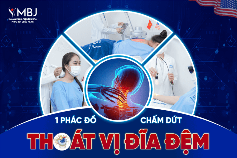 điều trị thoát vị đĩa đệm cột sống cổ tại phòng khám vật lý trị liệu MBJ