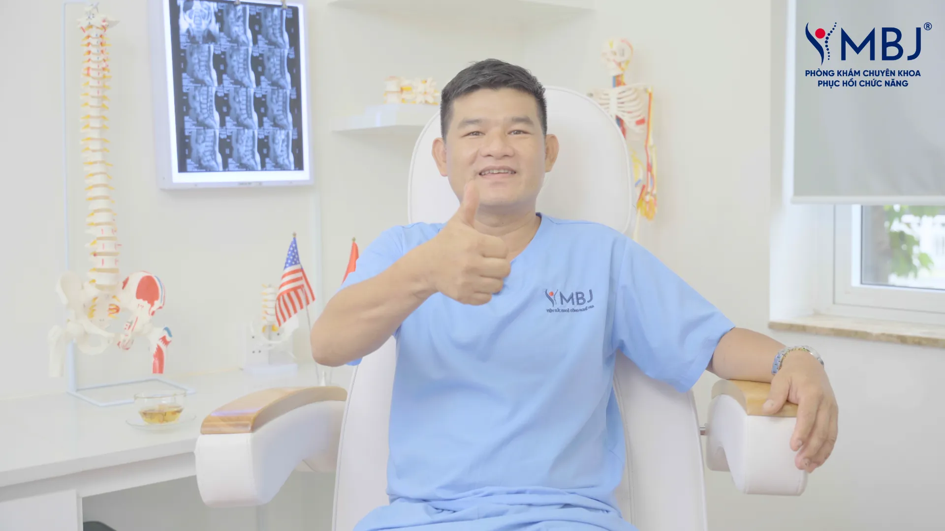 Anh Thanh Thảo hài lòng với kết quả điều trị tại MBJ