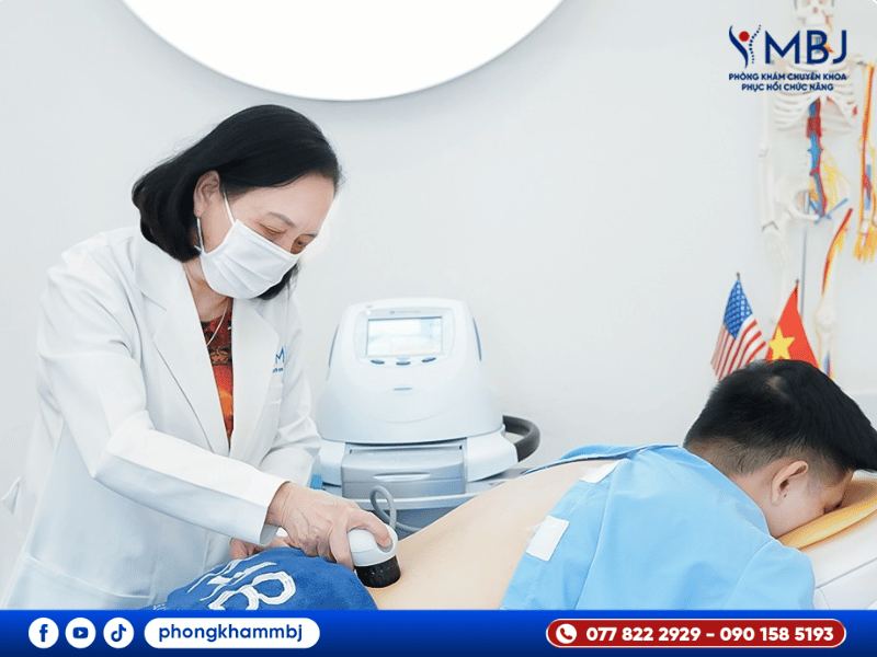 siêu âm điều trị đau cổ vai gáy