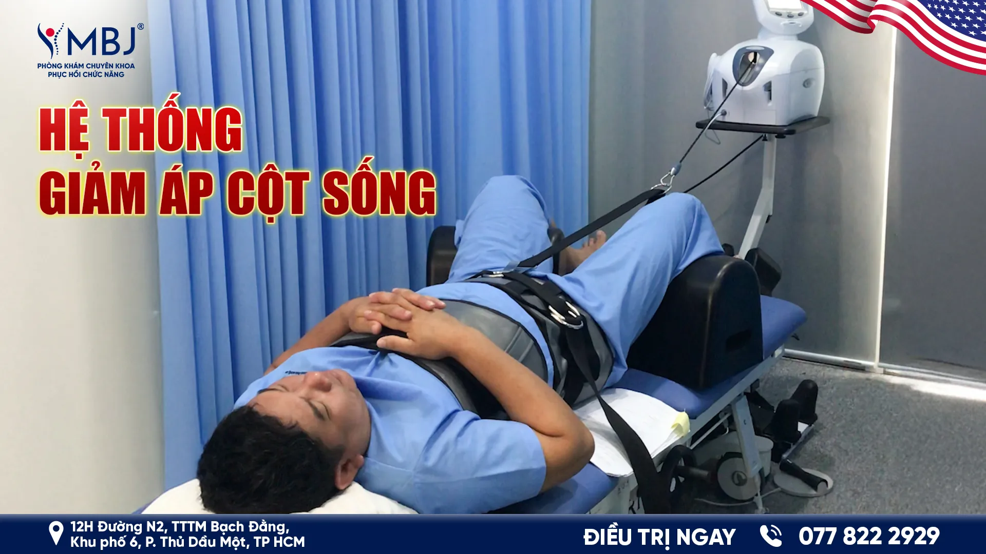 Chữa thoát vị đĩa đệm L4L5 bằng cách giảm áp cột sống