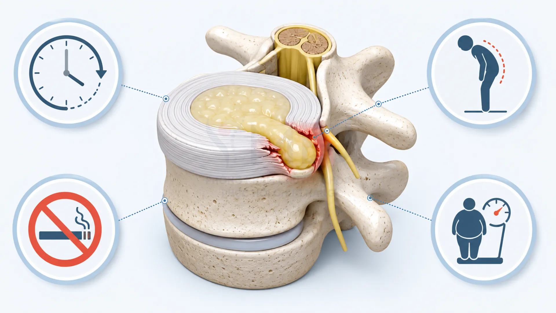 Nguyên nhân thoát vị đĩa đệm và các yếu tố nguy cơ thường gặp