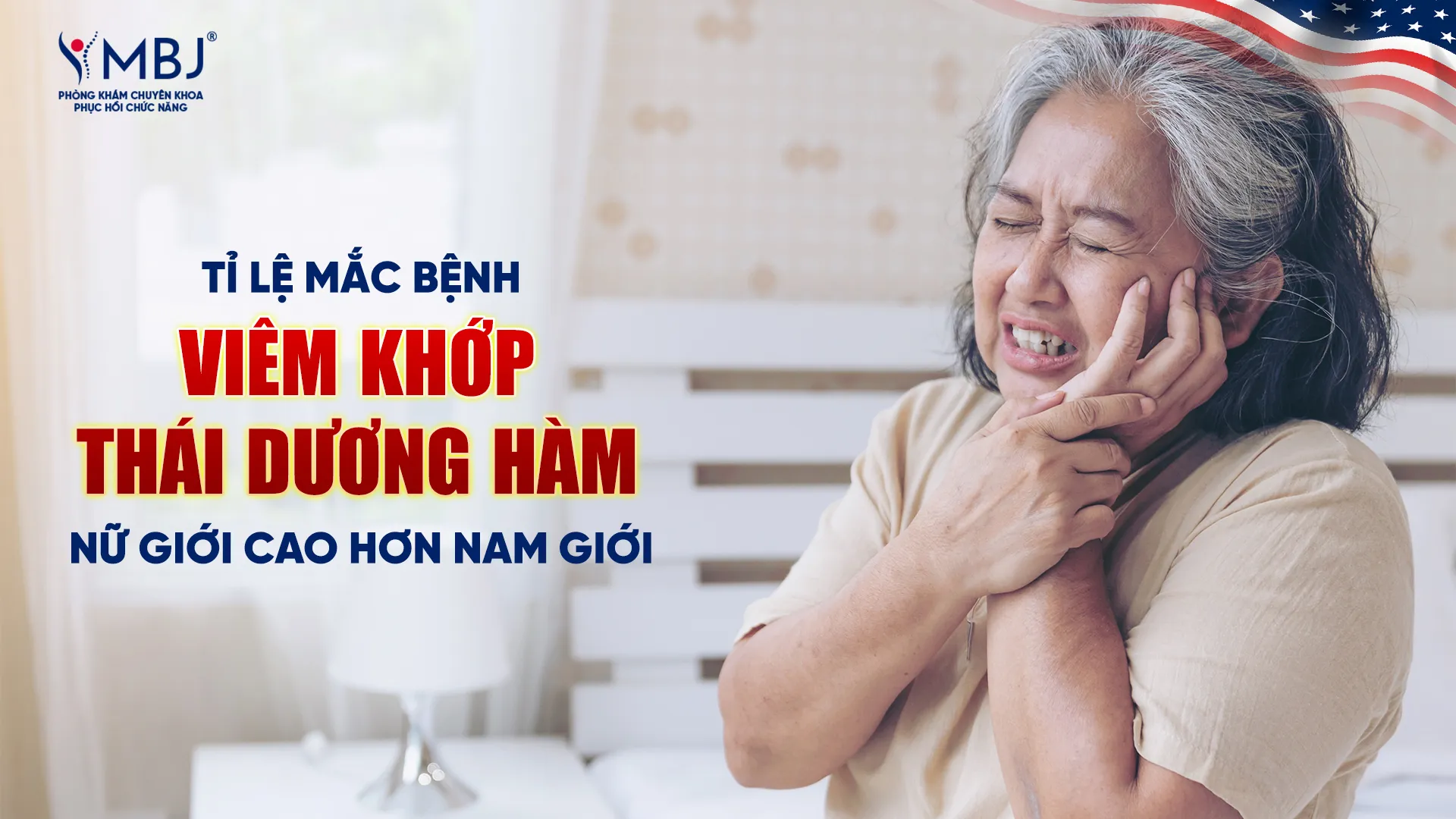 Nữ giới thường dễ mắc bệnh viêm khớp thái dương hàm hơn nam giới