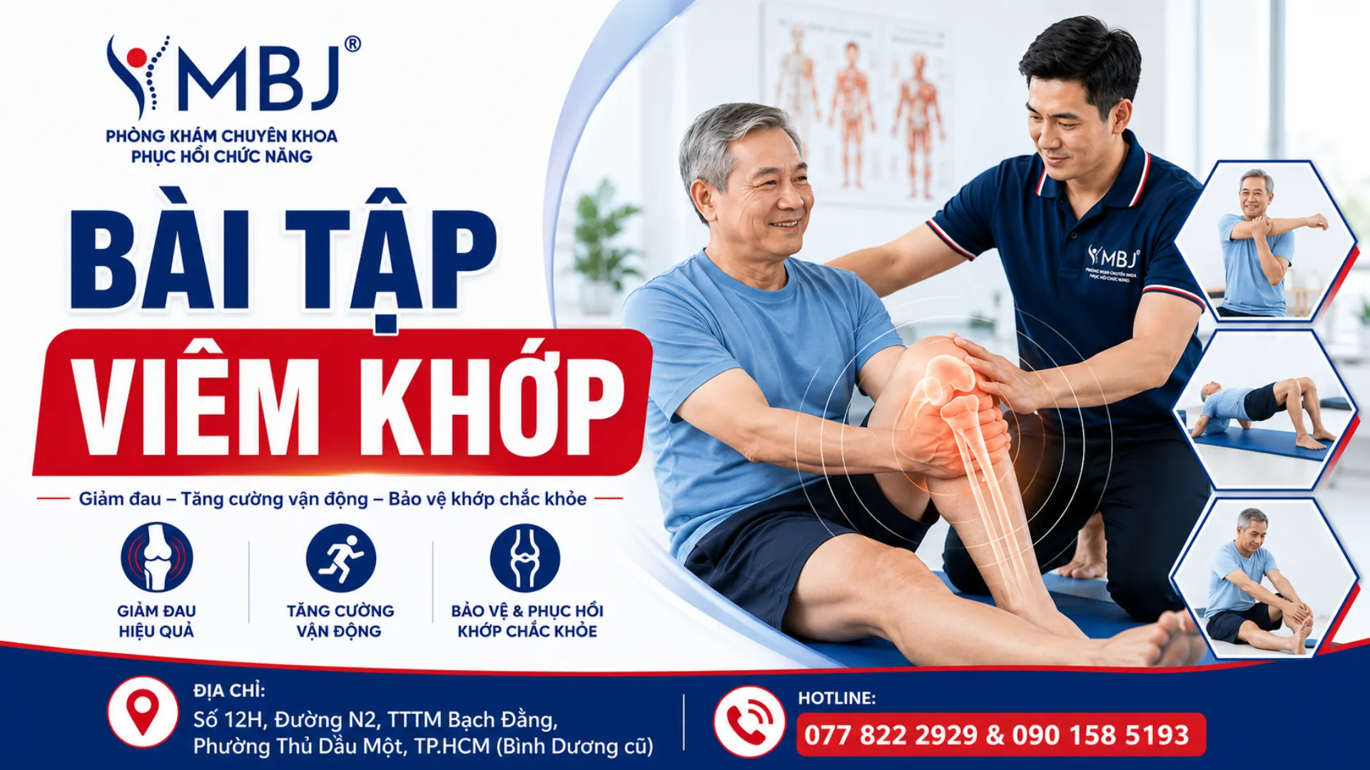 Bài tập viêm khớp dễ thực hiện tại nhà