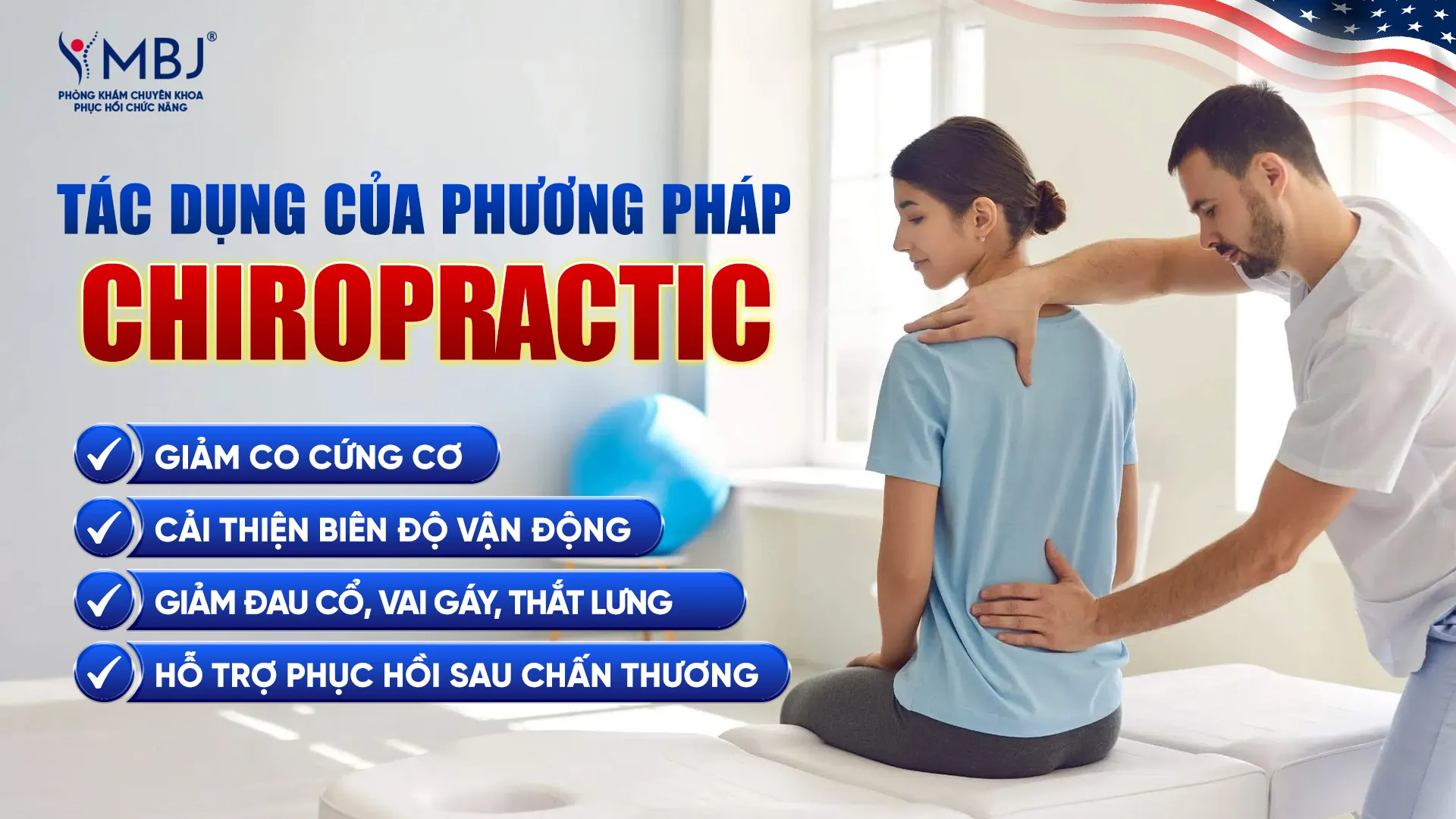 Lợi ích của phương pháp điều trị Chiropractic