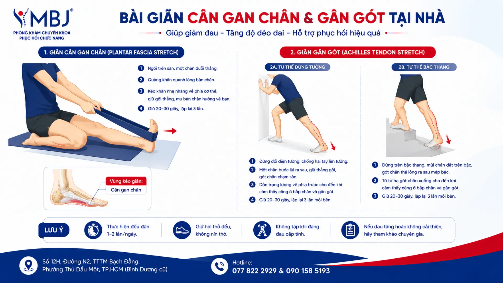 Bài tập giãn bàn chân giúp giảm đau hiệu quả