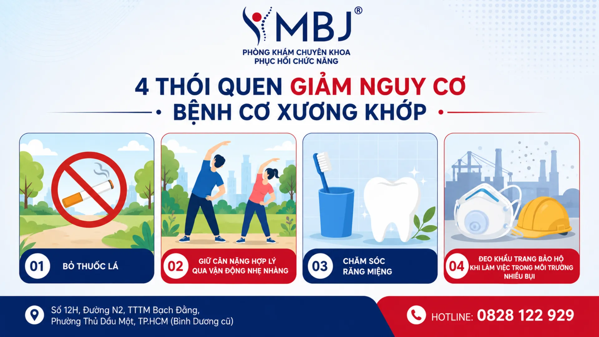 4 việc giảm nguy cơ viêm khớp dạng thấp gồm bỏ thuốc, giữ cân nặng, chăm sóc răng miệng
